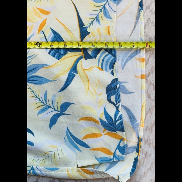 Joe Marlin Men’s 2XL Hawaiian Shirt Yellow, Blue - Picture 9 of 9